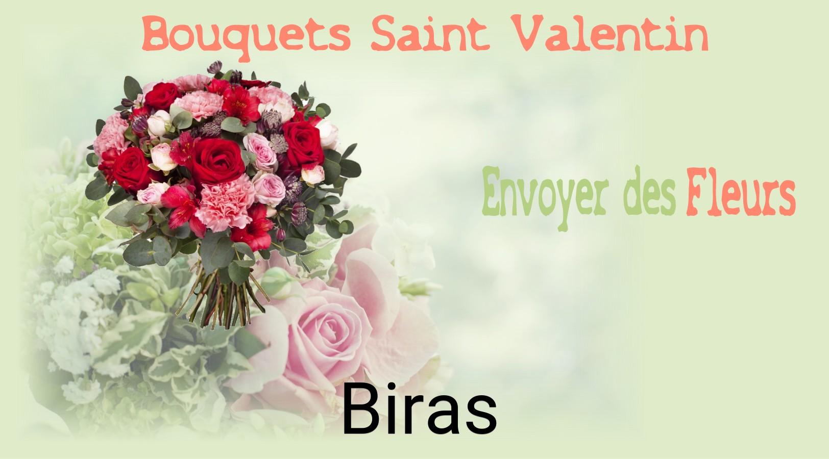 Roses de Saint-Valentin livrées à Biras
